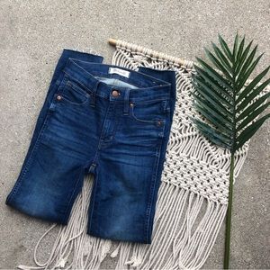 Madewell High Rise Skinny Jeans Size 24